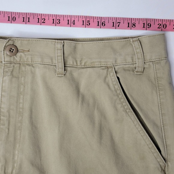 NWOT Levis Cargo Loose Fit Straight Khaki Biege Pants Mens 40x32 Flaps Pockets - Picture 6 of 8
